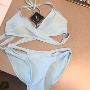 Two piece bathing suit